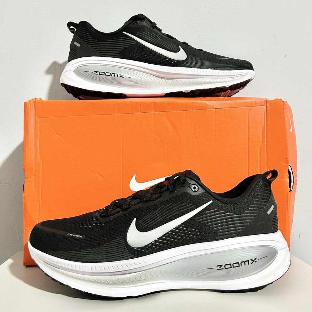 Nike Vomero 18 TB “Black Metallic Silver” Men's Size 14 Cushioned Running Shoes